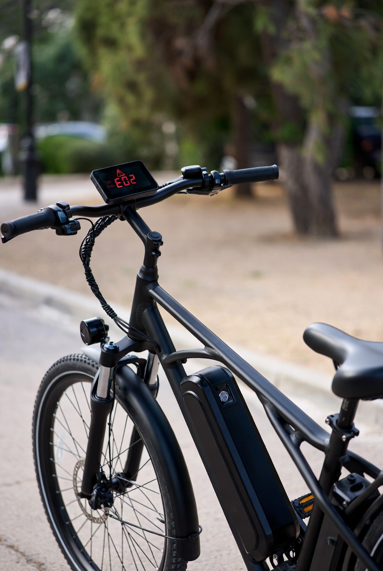 Vélo électrique équipé Yamaha PW (PW-X3, PW-S2, PWseries SE) affichant un code erreur
